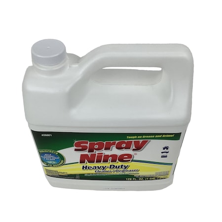 Permatex Cleaner, Multi-Purpose, Disinfectant, Spray Nine, 1 Gal Capped Bottle 26801